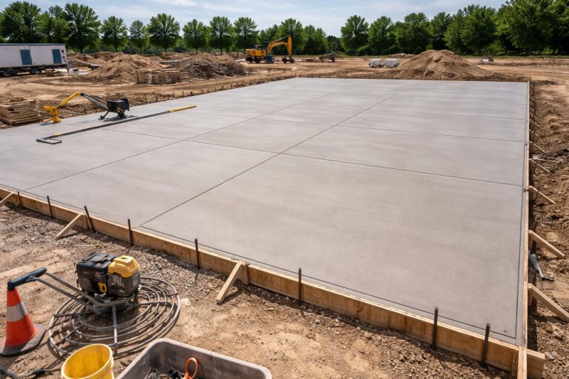 Commercial Slab Installation in Cumming, GA
