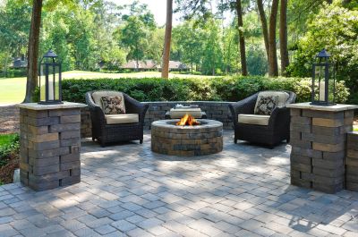 Seating Area with Pavers