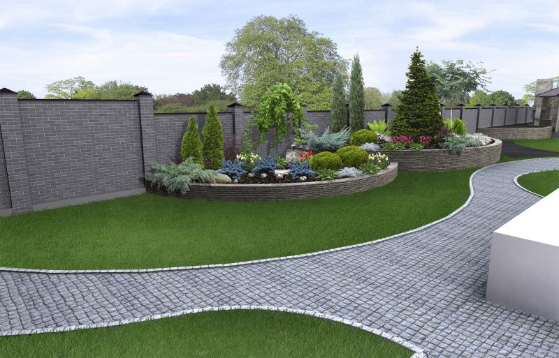 Garden Edging with Pavers