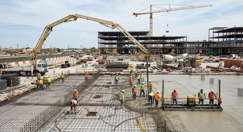 Commercial Slab Construction in Kalamazoo, MI